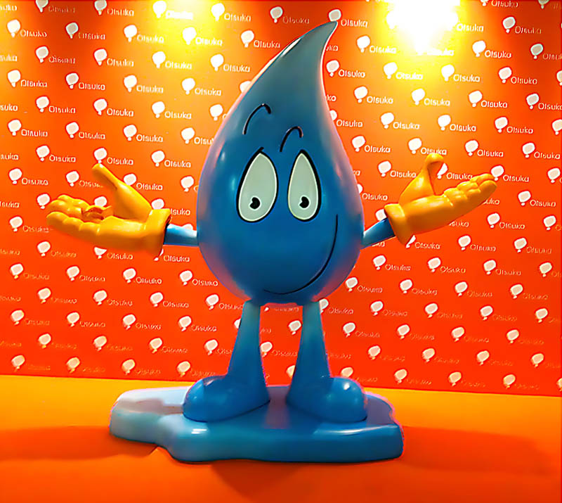 corporeo gota talla poliespan endurecido poliurea evento publicitario 1